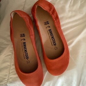 Birkenstock Women's Vibrant Coral Loafers